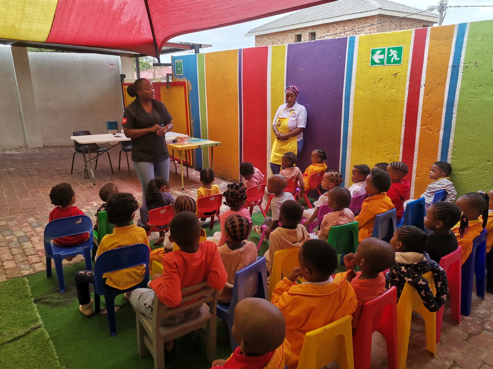 Happy child at Montessari Cosmo City Pre-school